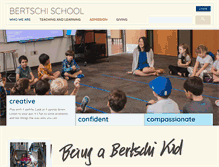 Tablet Screenshot of bertschi.org